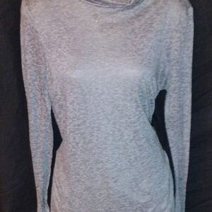 I ❤️ Ronson Elegant Heather Gray Turtleneck Sweater
